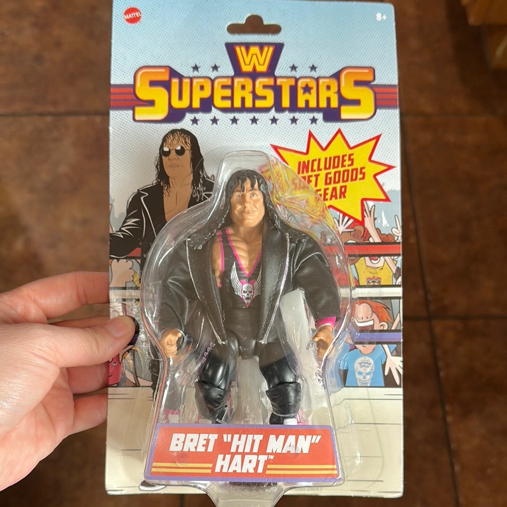 WWE Superstars Bret 'Hit Man' Hart Action Figure